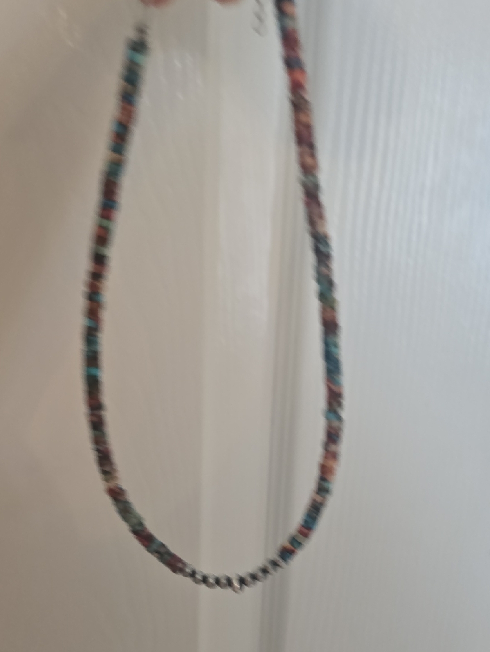 Handmade Multicolor Turquoise Seed Bead Necklace - Women Jewelry